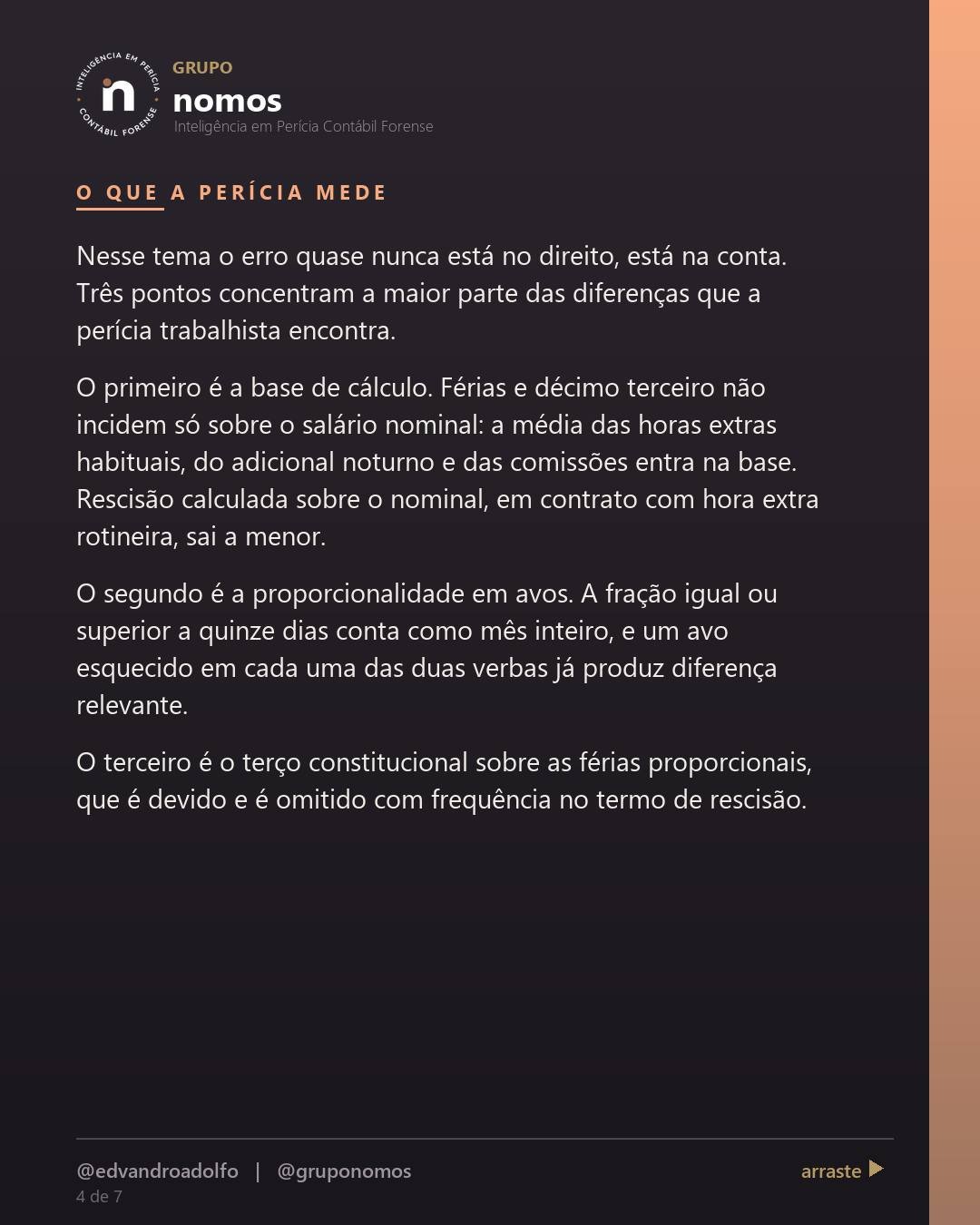Cartão 4 de 7 do carrossel: Se o funcionário pediu demissão, ele não tem direito a nada.